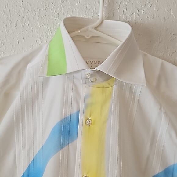 New Coogi Luxe Men's button up shirt M/40/15 - Picture 5 of 6